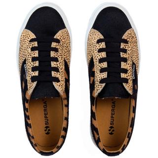 SUPERGA  Sneaker, Gepard & Zebra Muster 