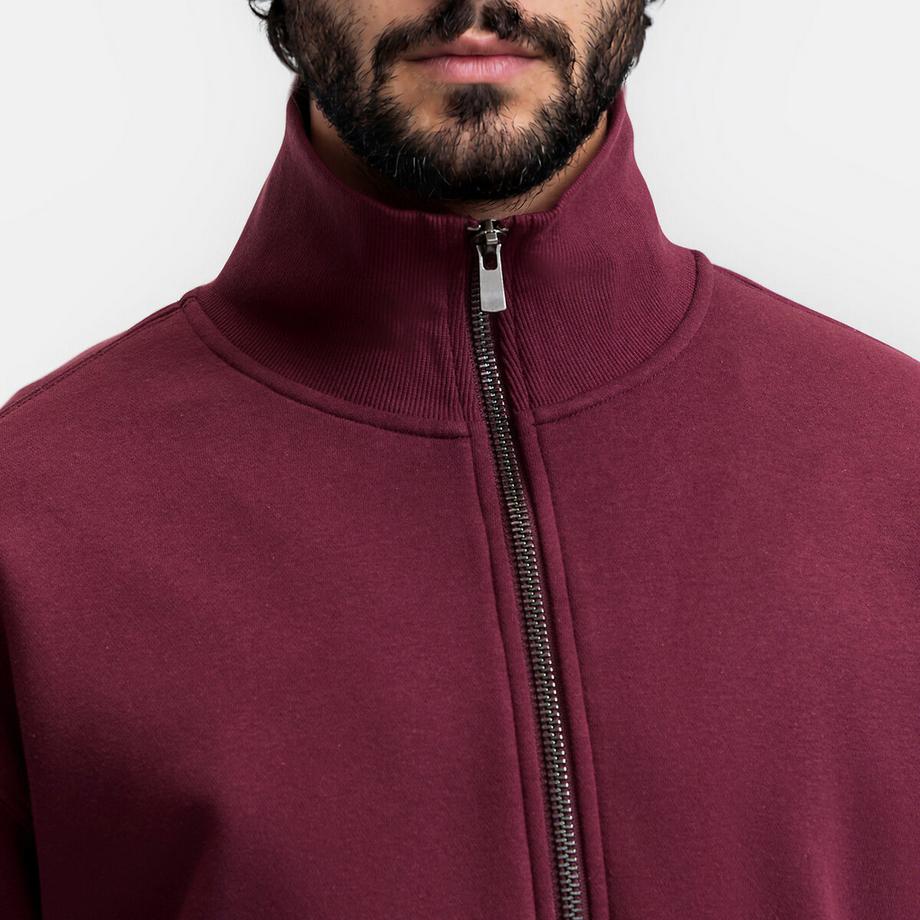 La Redoute Collections Sweatshirt Col Camionneur Zippé  