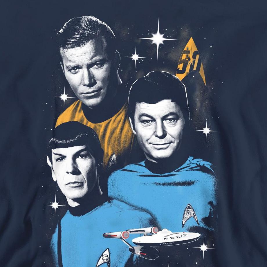 Star Trek All Star Stampa Regular Fit Felpa  
