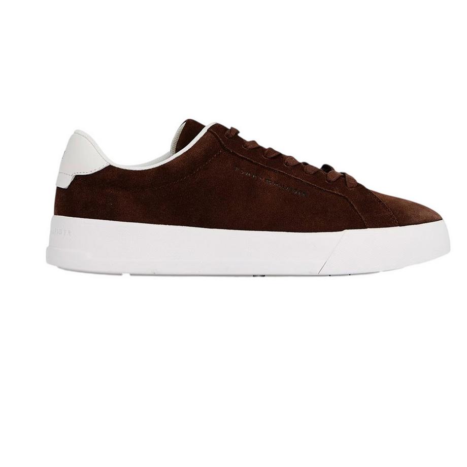 Pebble Grain Court Sneaker , Leder