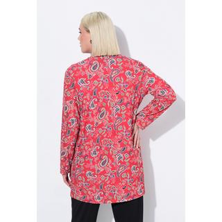 Ulla Popken Jerseyjacke A-Linie Schalkragen Langarm  