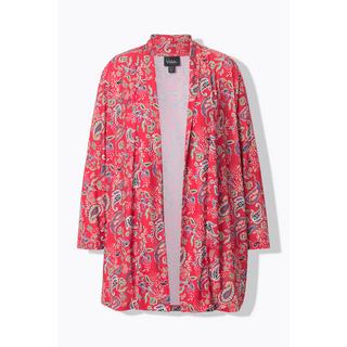 Ulla Popken Jerseyjacke A-Linie Schalkragen Langarm  