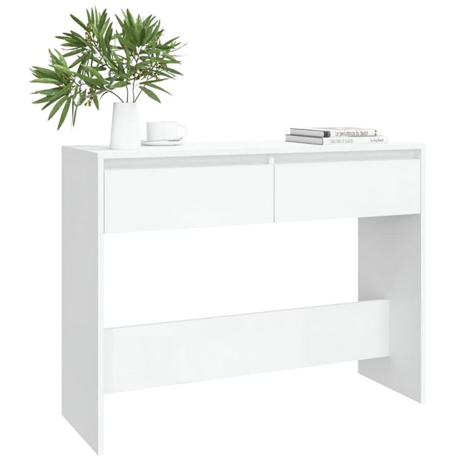 VidaXL Table console bois d'ingénierie  