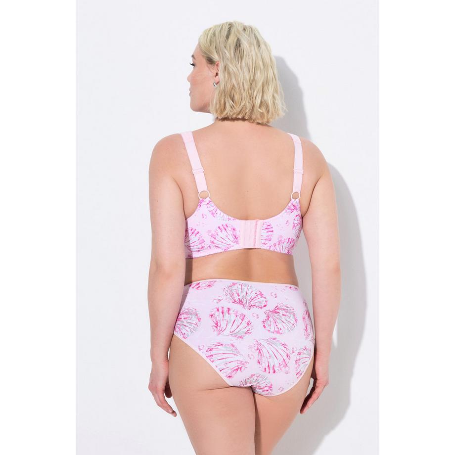 Ulla Popken Soutien-gorge de maintien sans armatures imprimé coquillages  
