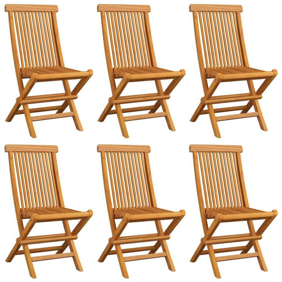 VidaXL Gartenstuhl teak  