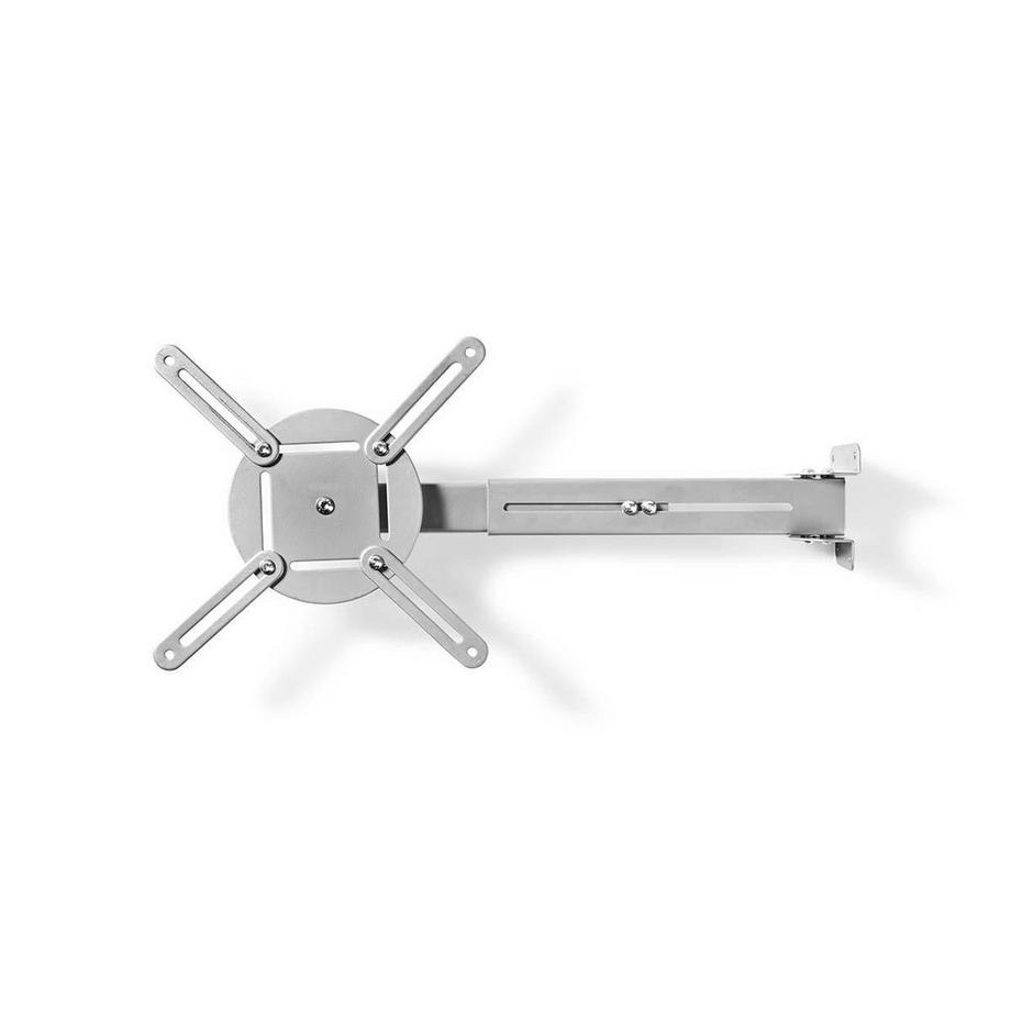Nedis  Projektorhalterung | Vollständig einstellbar | 10kg | Drehbar | Neigbar | Stahl | Silber 