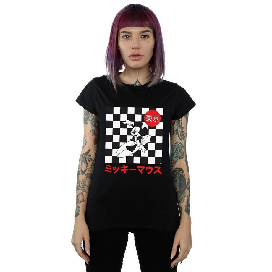 Disney Mickey Mouse Tokyo Surfing T-Shirt  