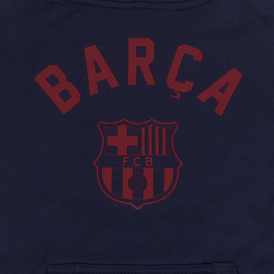 FC Barcelona Felpa Con Cappuccio Pile  