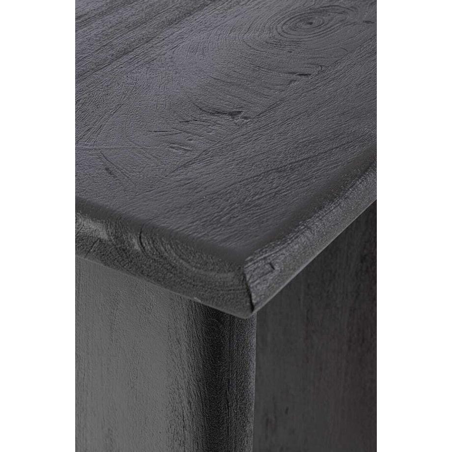 mutoni Console Zacatecas noir 130x40x75  