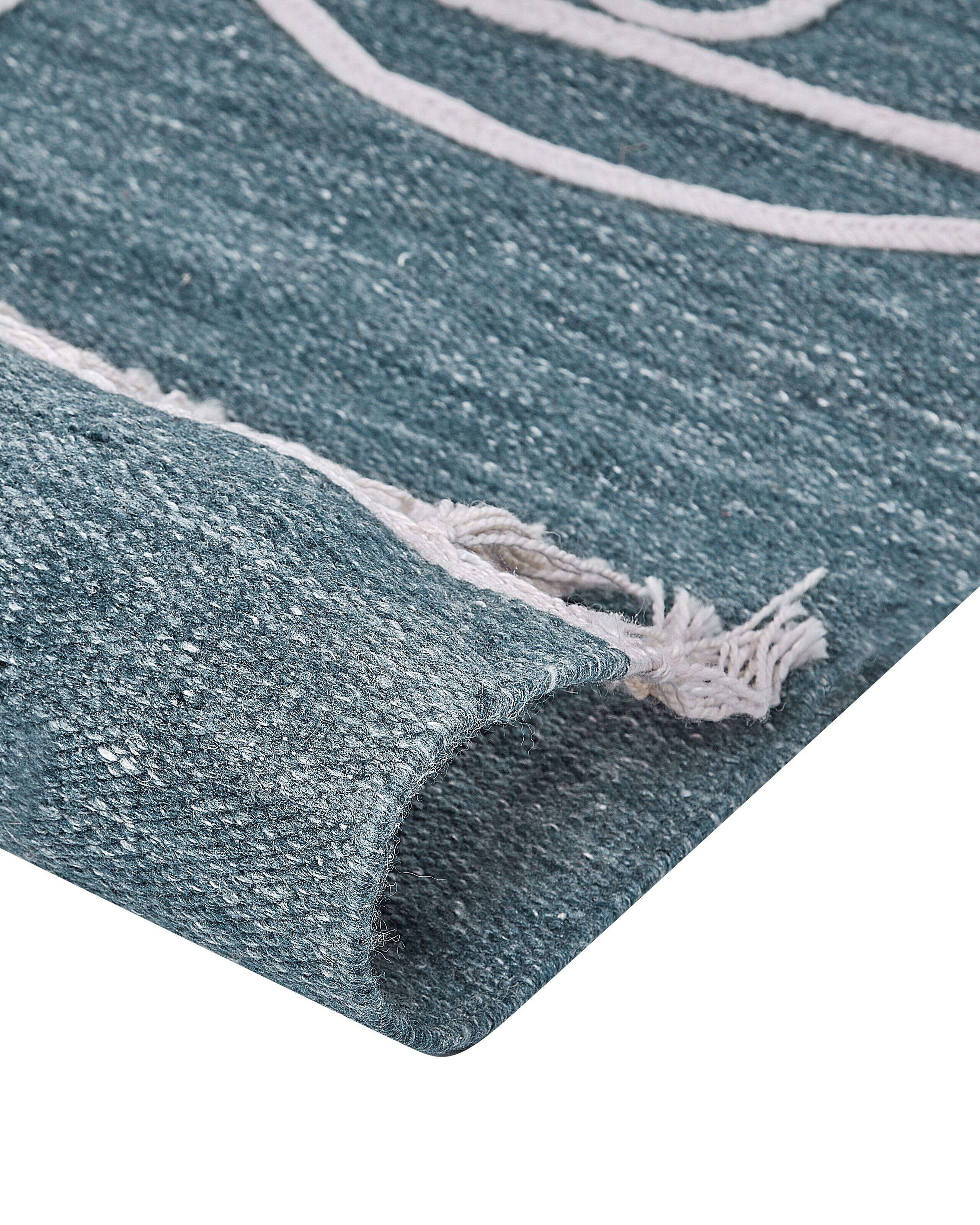 Beliani Tapis d'extérieur en Polyester Boho YAVU  