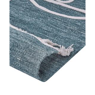 Beliani Tapis d'extérieur en Polyester Boho YAVU  