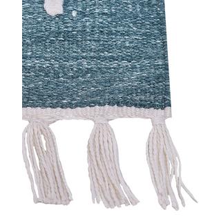 Beliani Tapis d'extérieur en Polyester Boho YAVU  