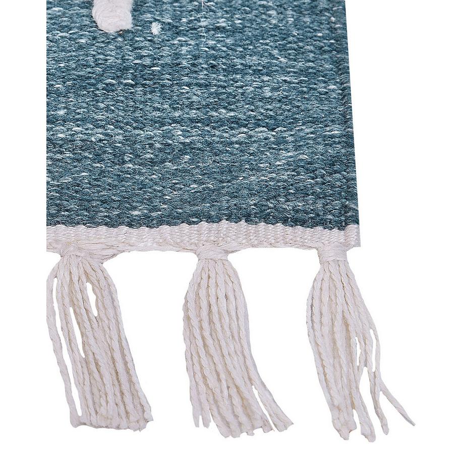 Beliani Tappeto per esterni en Poliestere Boho YAVU  