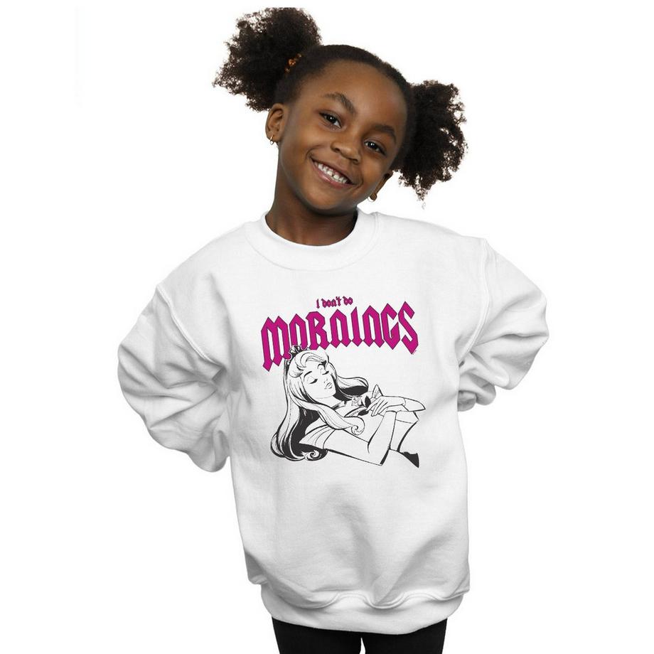 Disney  Sleeping Beauty Don't Do Mornings Sweatshirt 