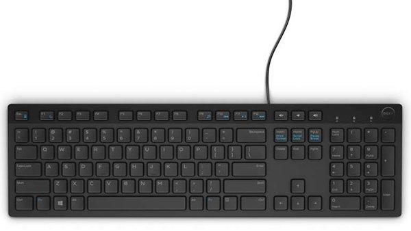 Dell  KB216 Tastatur USB QWERTY Italienisch Schwarz 