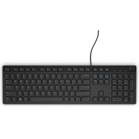 Dell  KB216 Tastatur USB QWERTY Italienisch Schwarz 