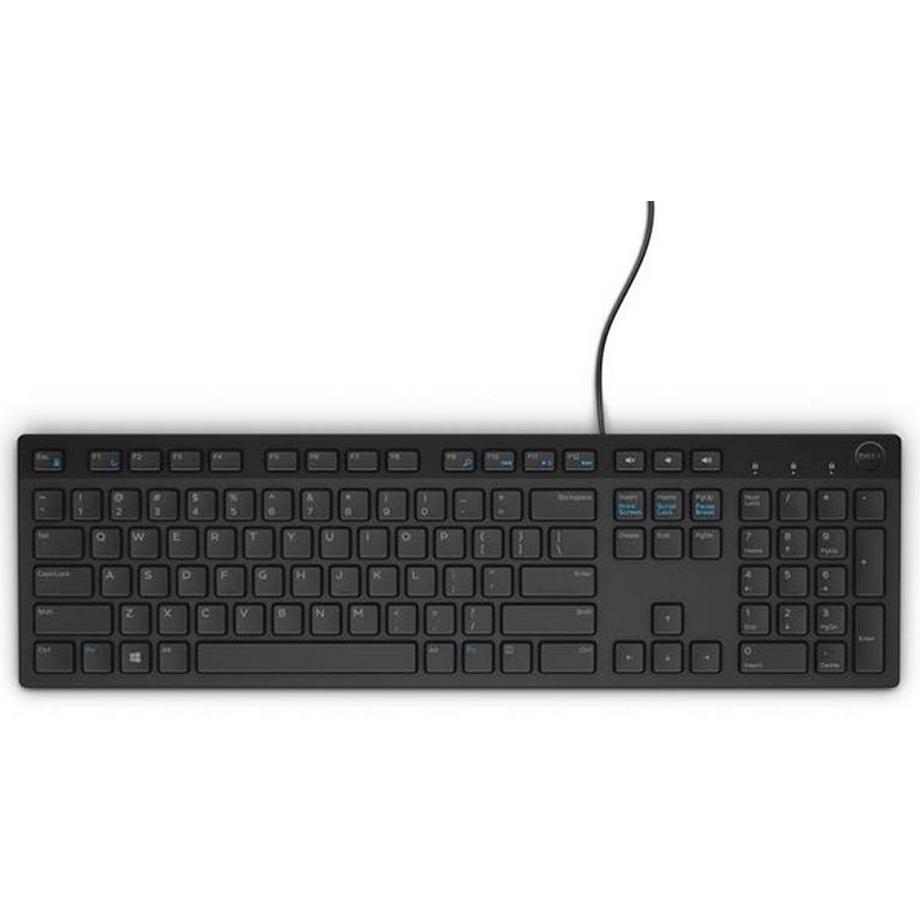 KB216 Tastatur USB QWERTY Italienisch Schwarz