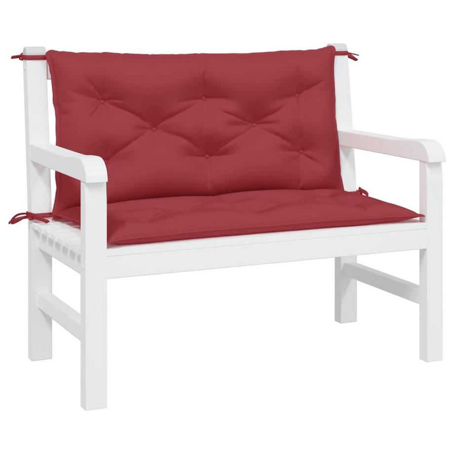 VidaXL Coussin de banc de jardin tissu  