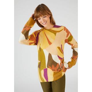 Damart  Bedruckter Pullover aus Flauschstrick, 