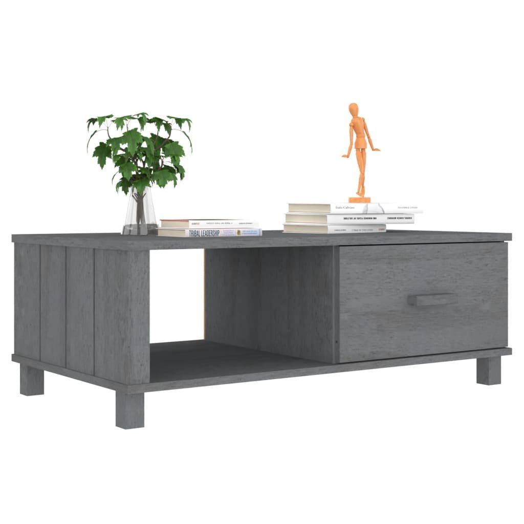 VidaXL Table basse bois  