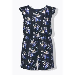 Ulla Popken Abito da bagno Shorts Fiori Coppe morbide Riciclato  