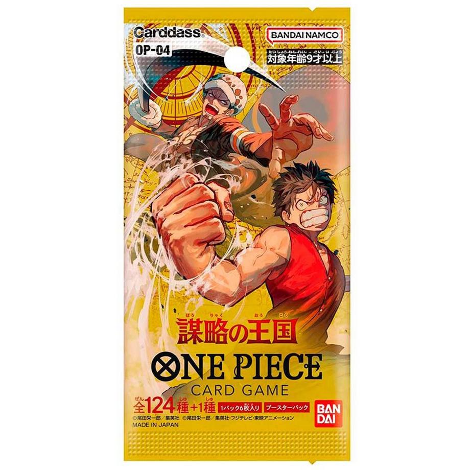 Bandai  Kingdoms of Intrigue Booster Box OP-04 - One Piece Card Game - JP 