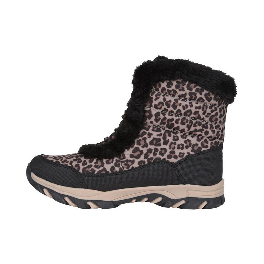 Mountain Warehouse Leopardmuster Schneestiefel mit thermischem Material  