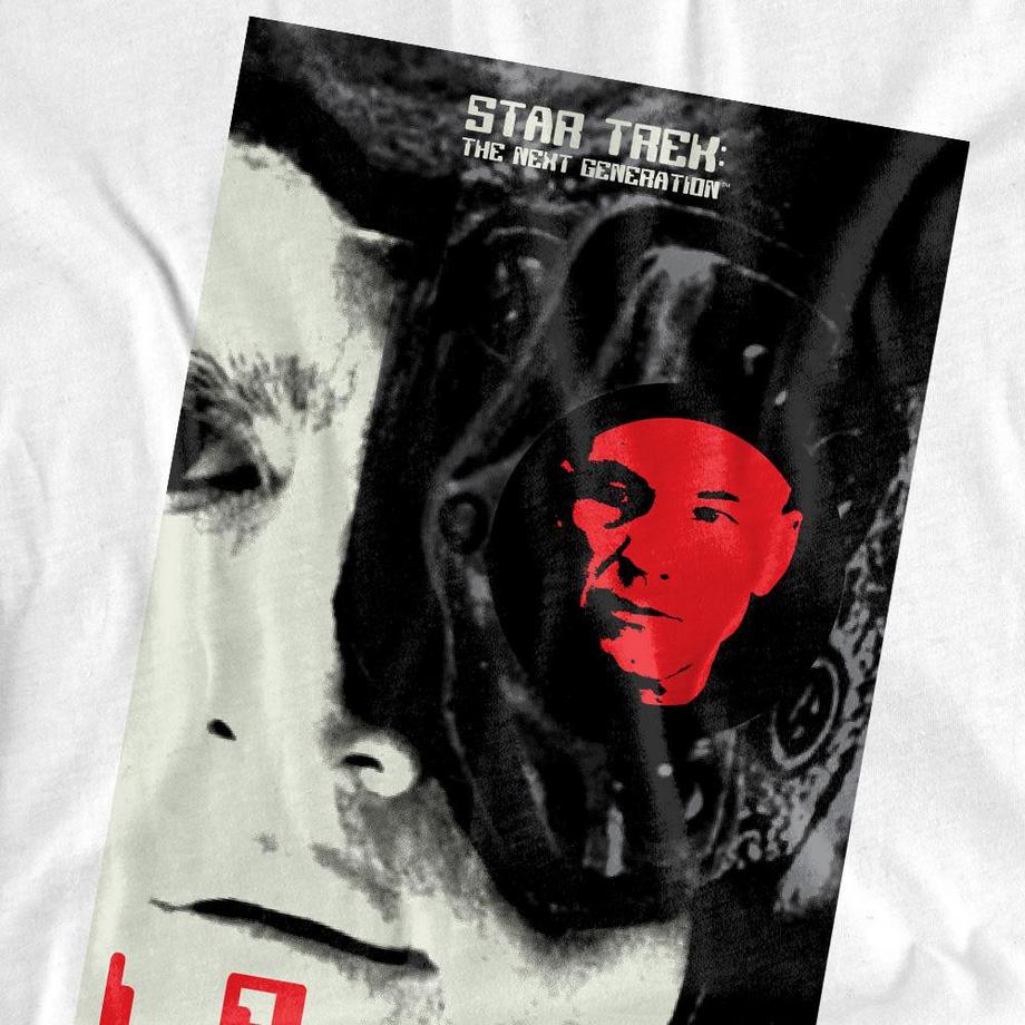 Star Trek Star Trek The Next Generation Stagione 5 Episodio 23 T-Shirt a Maniche Lunghe  