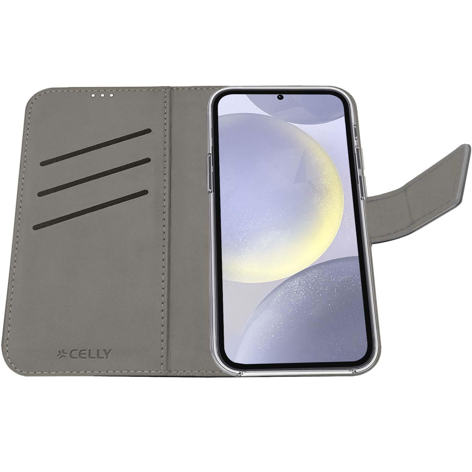 Celly  Wally Wallet Case Galaxy S24+ 5G Schwarz 