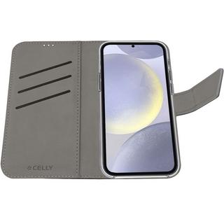 Celly  Wally Wallet Case Galaxy S24+ 5G Schwarz 