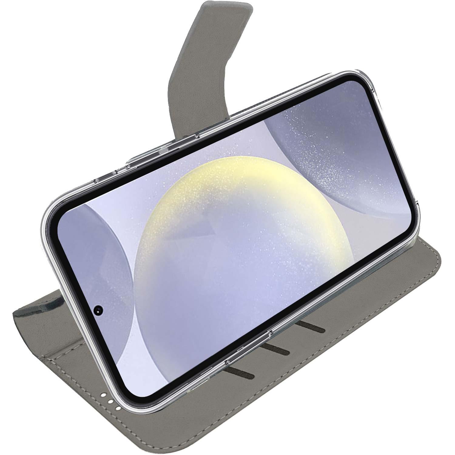 Celly  Wally Wallet Case Galaxy S24+ 5G Schwarz 