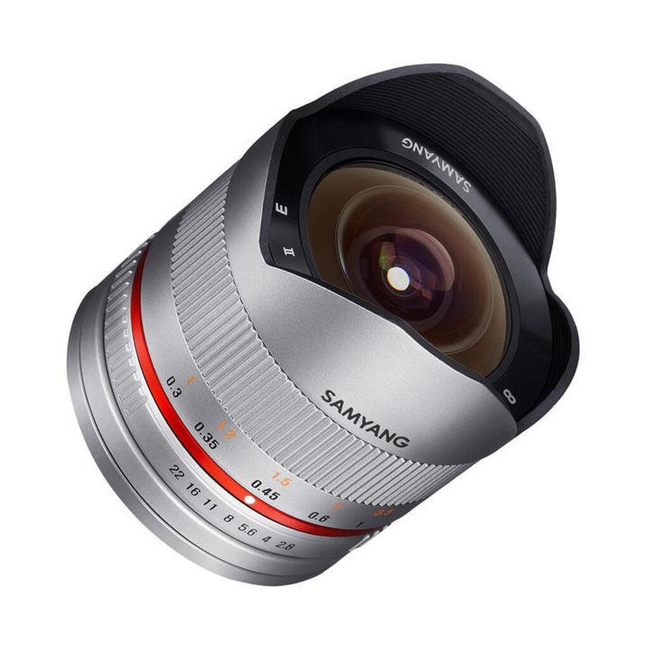 Samyang 8mm 1: 2,8 Fischauge CS II Silber (Fuji X)
