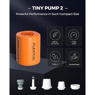 Flextail  TINY PUMP X 2024 Mini-pompe à air rechargeable 3 en 1 