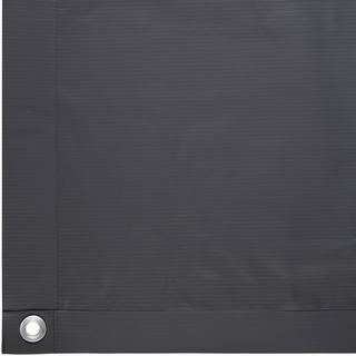 Tectake Balkon Sichtschutz mit metallverstärkten Ösen, Version 1  