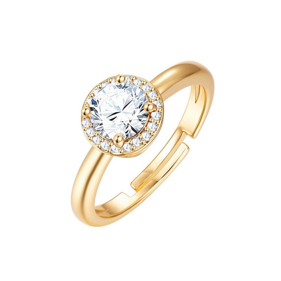 Bague Laiton Zircon