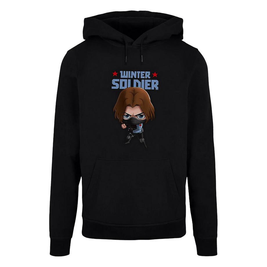 MARVEL Winter Soldier Grafikdruck Kapuzenpullover  