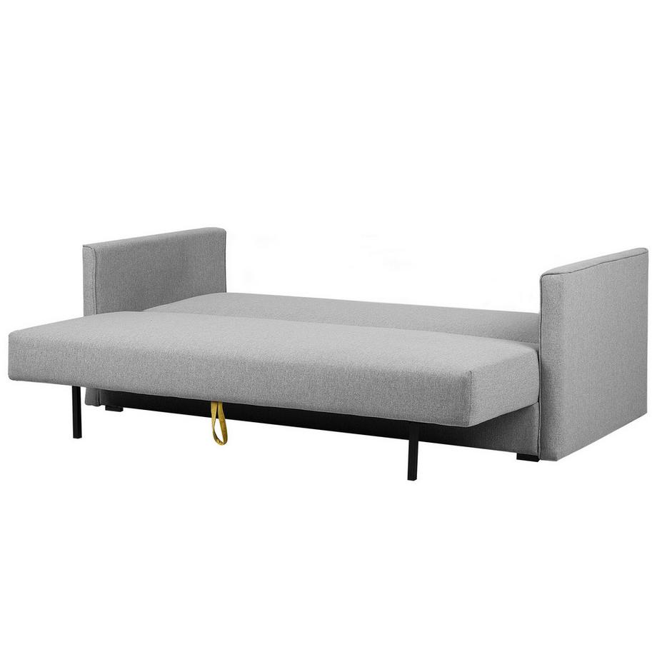 Beliani Canapé-lit en Tissu Scandinave EKSJO  