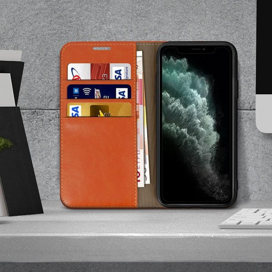 Avizar  Cover Echtleder Apple iPhone 11 Pro Max 