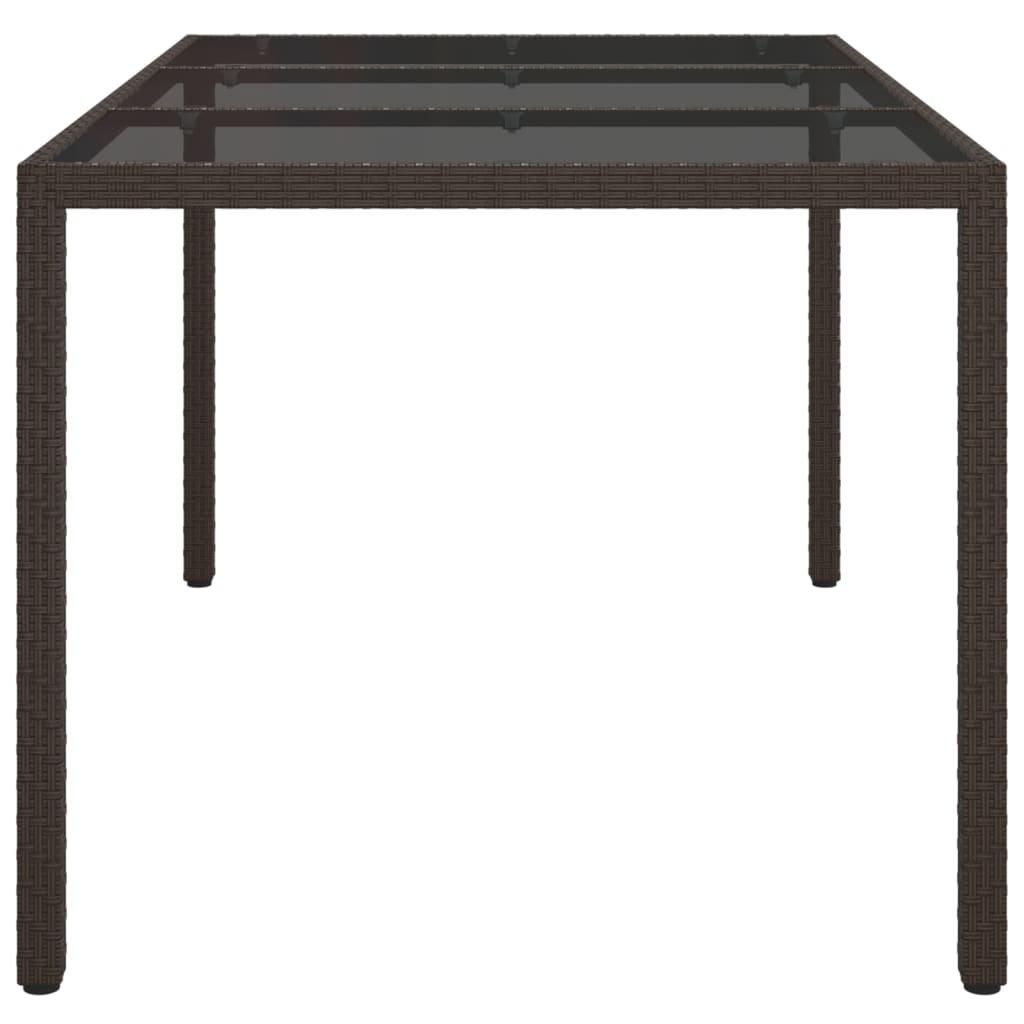 VidaXL Gartentisch poly-rattan  