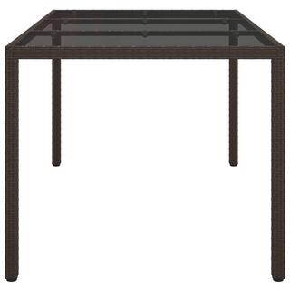 VidaXL Gartentisch poly-rattan  