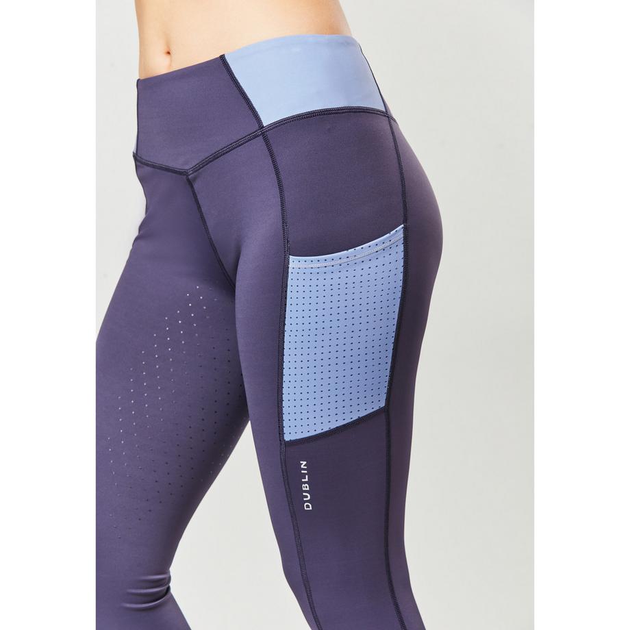 Weatherbeeta Power Performance Leggings equitazione vita media  