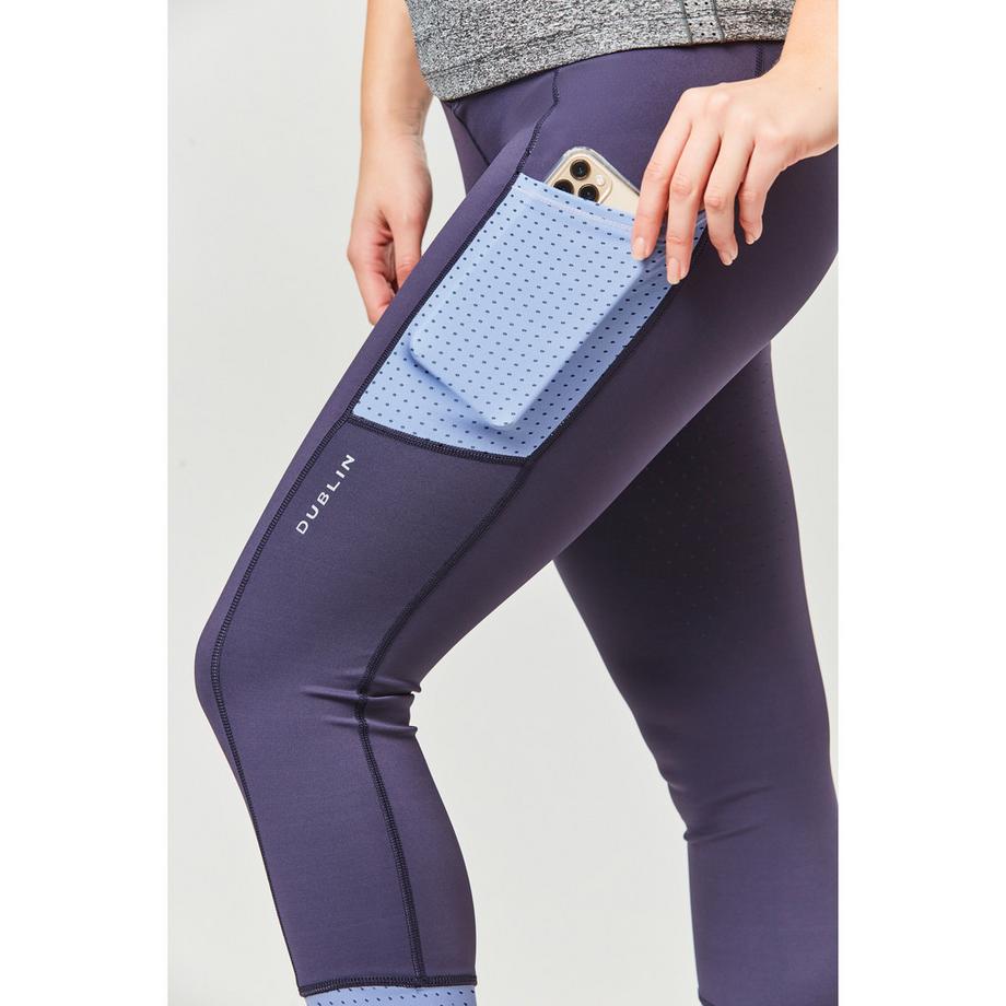 Weatherbeeta Power Performance Leggings equitazione vita media  