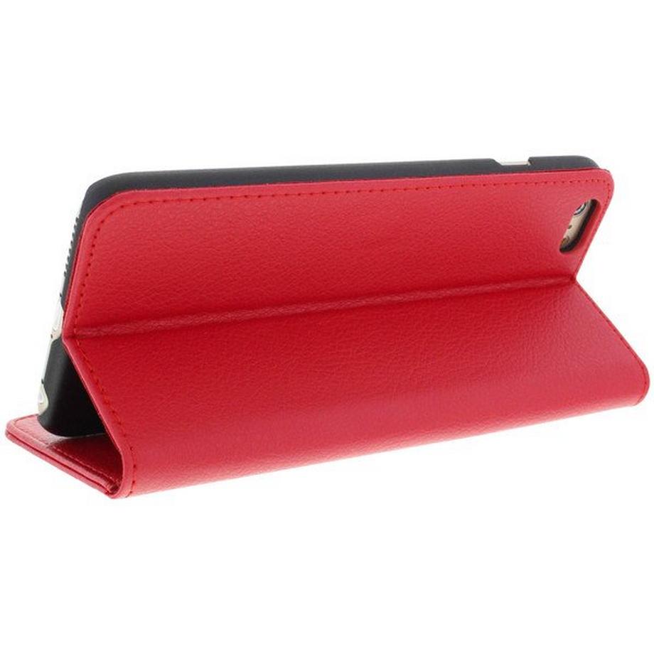 Avizar  Etui Portefeuille Rouge iPhone 6/6s Plus 