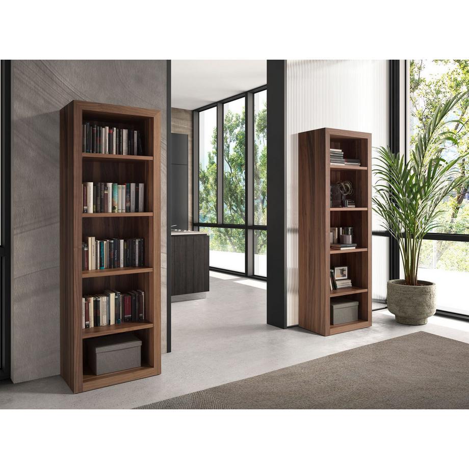 ANGEL CERDA Scaffale in legno di noce  