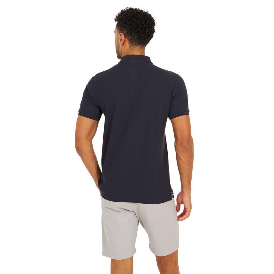 Brave Soul Poloshirt mit besticktem Logo  