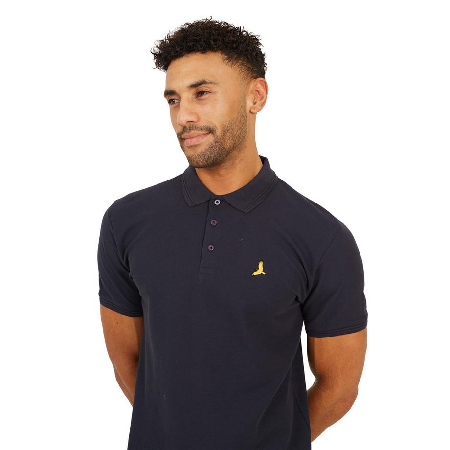 Brave Soul Poloshirt mit besticktem Logo  