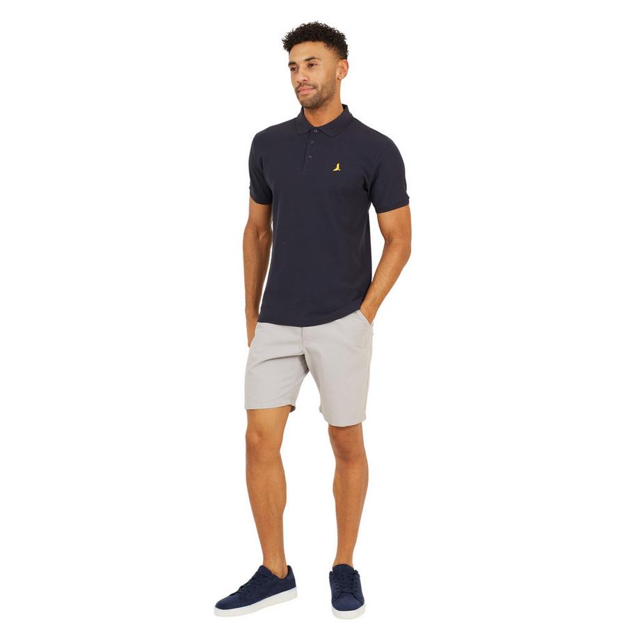 Brave Soul Poloshirt mit besticktem Logo  
