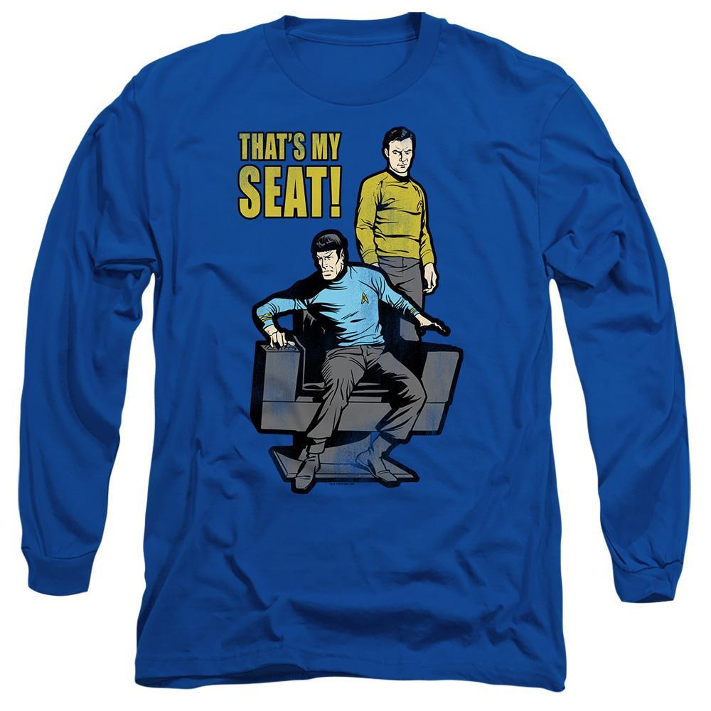 Star Trek That's My Seat T-Shirt Manches Longues  
