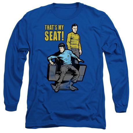 Star Trek That's My Seat T-Shirt Manches Longues  