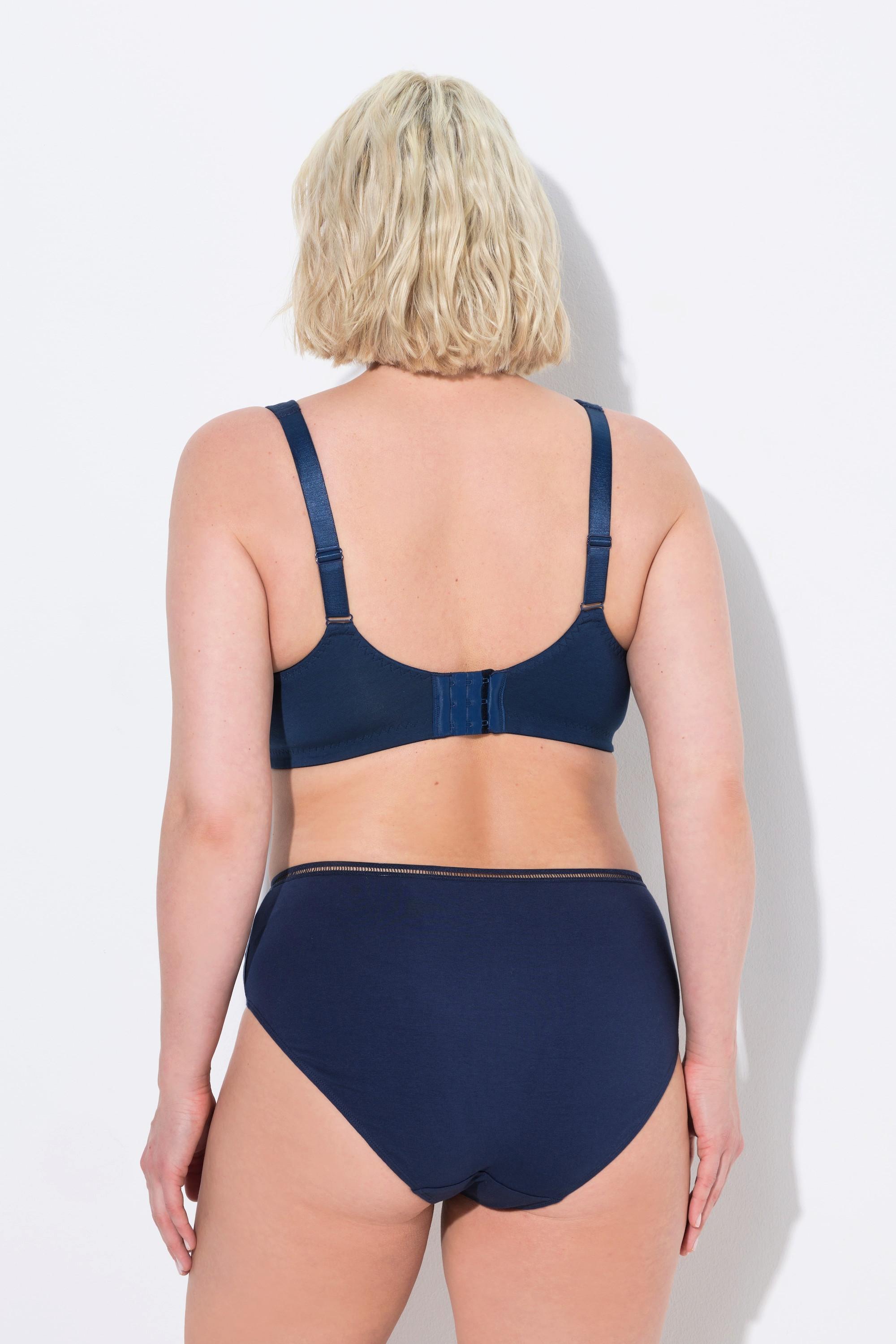 Ulla Popken Soutien-gorge souple sans armatures bretelles larges  